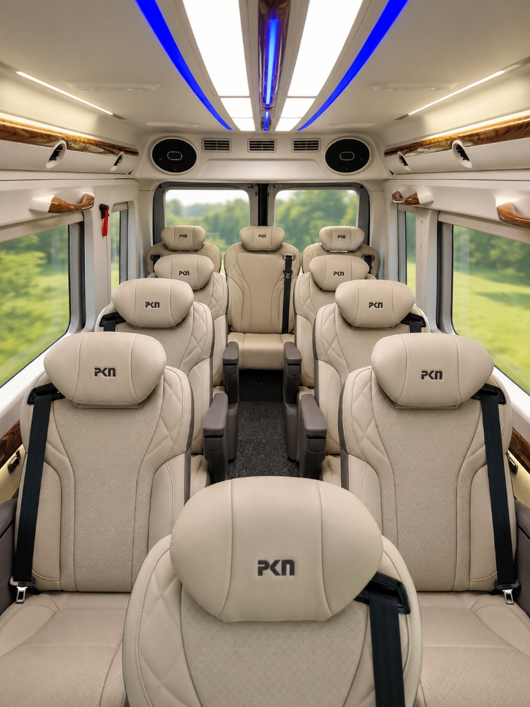 Luxury 12 Seater Maharaja Urbania view 2
