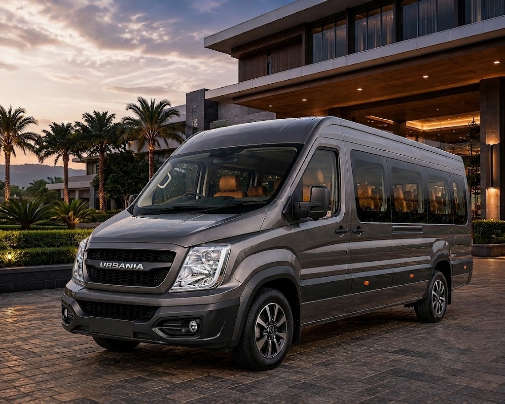 Luxury 12 Seater Maharaja Urbania